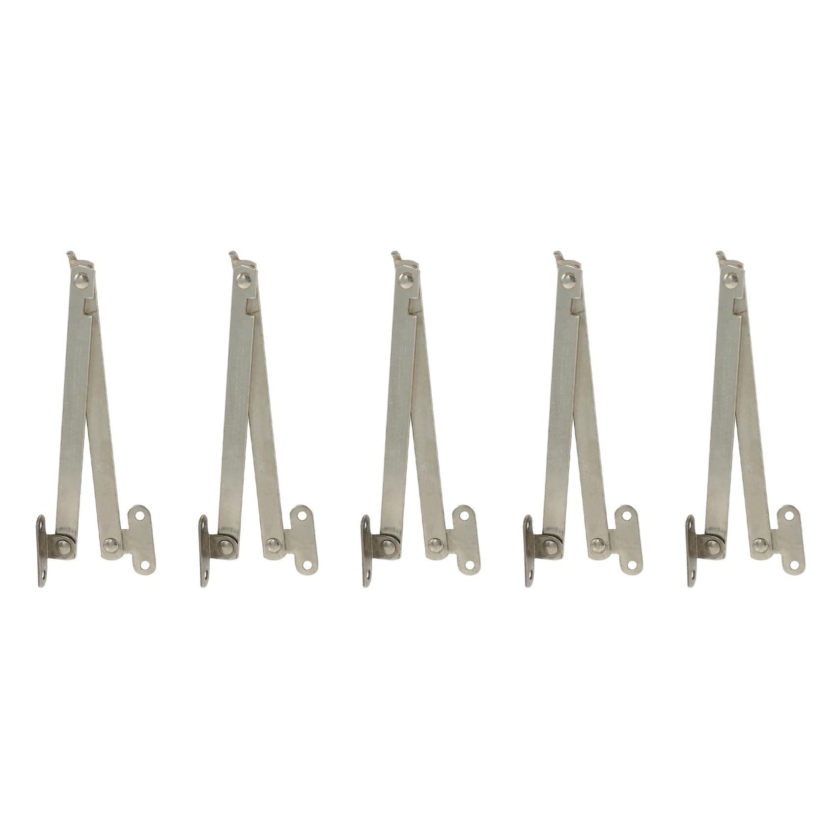Jnchdghwa 5X Furniture Cupboard Door Front Desk Foldable Lid Support Hinge Stay
