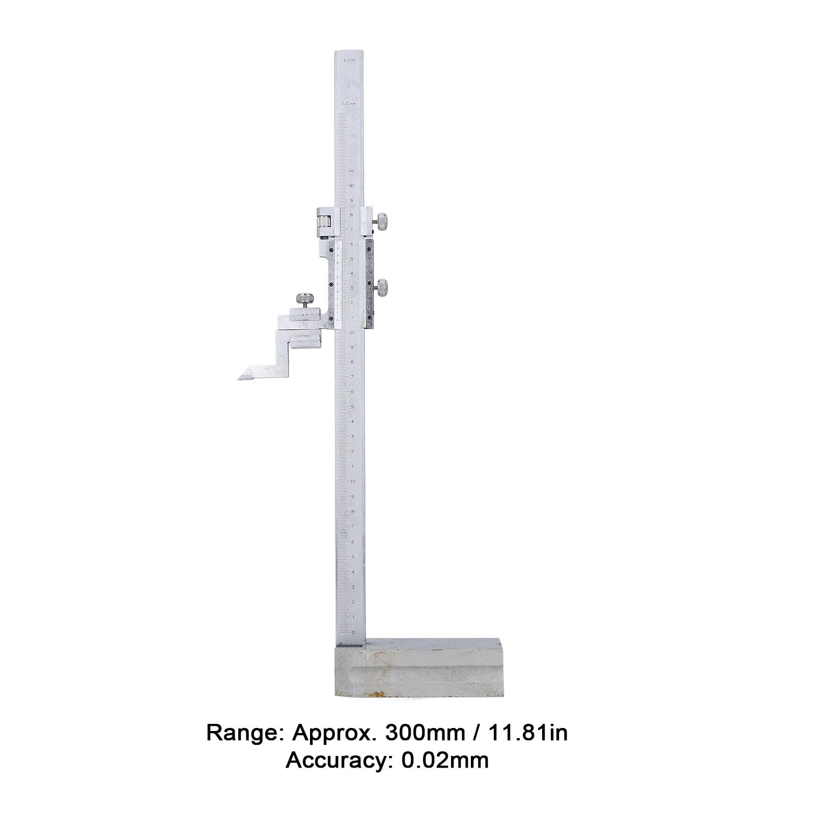 Jauge de hauteur à vernier, jauges de hauteur de précision à curseur fixe pour la mesure