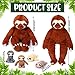 Imagen de Kasyat Set 5 Perezosos de Peluche
