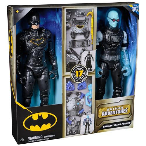 Spin Master Battle Pack Figurine 30 Cm Batman Vs Mr. Freeze Batman Adventures - vue 8