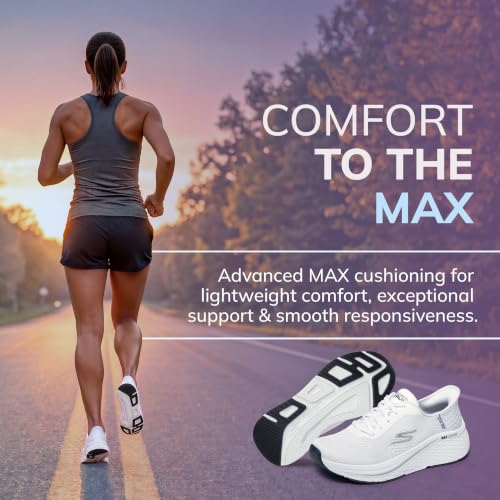 Skechers Femme Max Cushioning Elite 2.0 Vanish Baskets Textile Trim - vue 5
