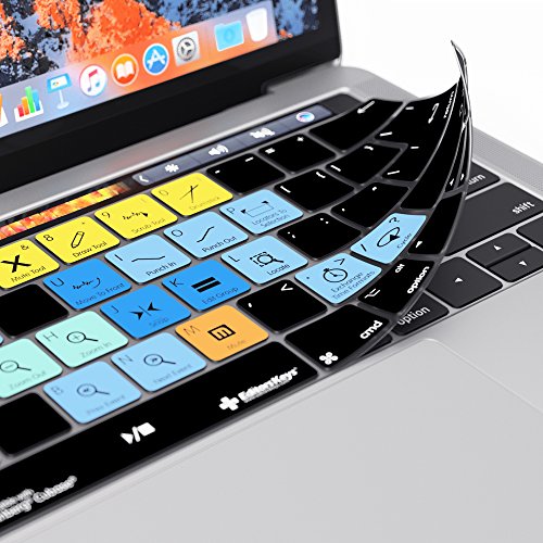 Funda para Cubase de MacBook Pro: protector de teclado con atajos para Touch Bar 4