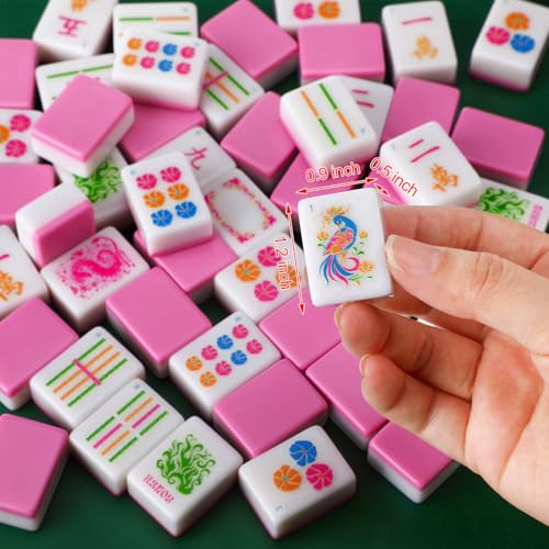 Set de 160 Fichas Mahjong Kaleidoscope Soulchen miniatura 4