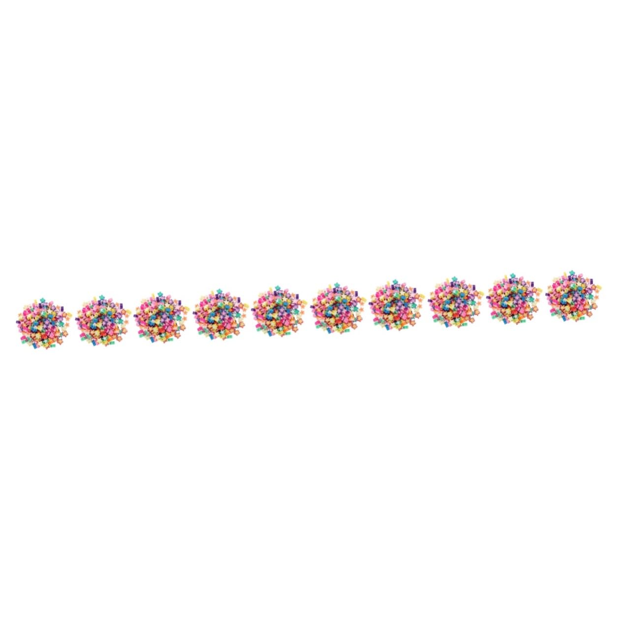 EXCEART 1000piezas Abalorios Sueltos De Para De Pulsera y Collar Accesorios De Joyería Arcilla Polimérica Perfectos Para Manualidades y Proyectos De