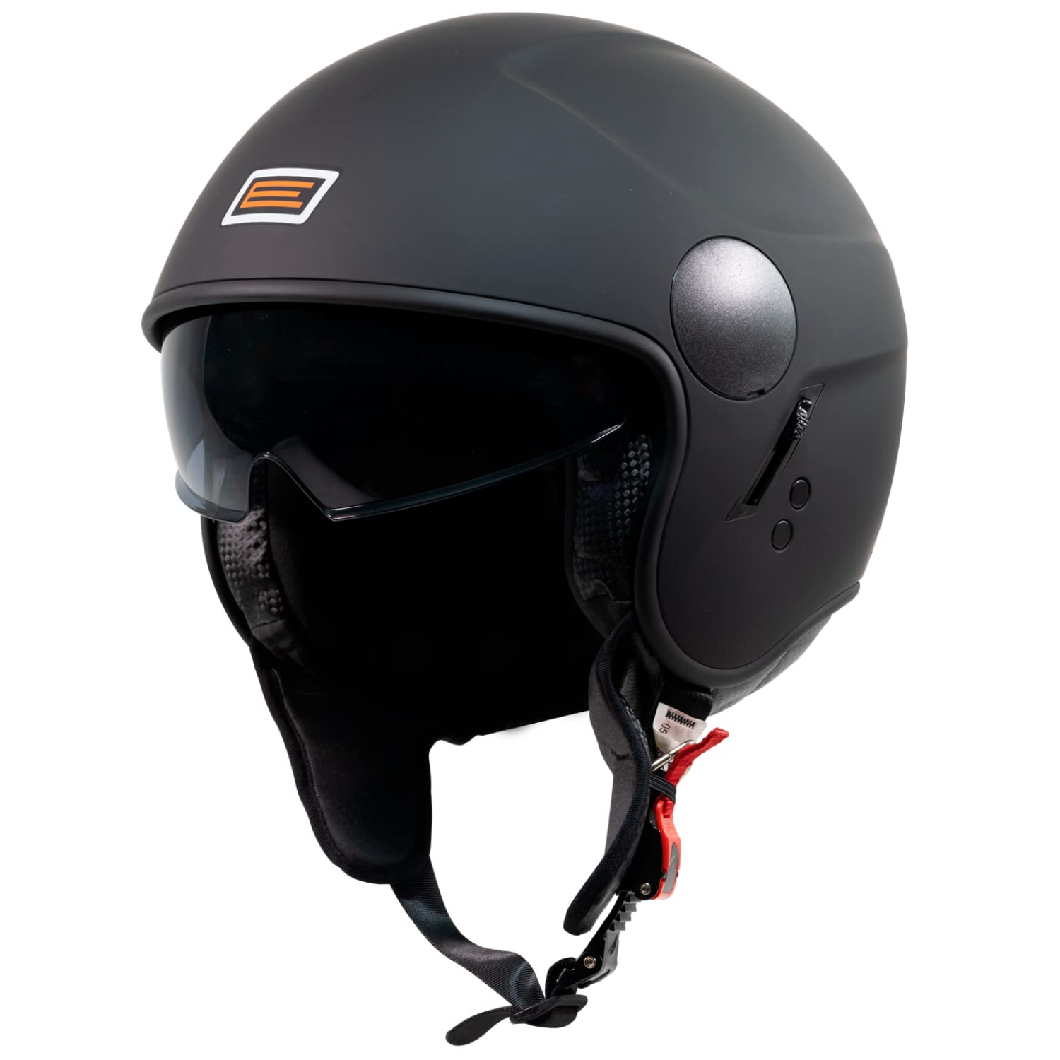 ORIGINE Casco Jet Moto Casco Scooter Moto Abierto con Visera Homologado ECE