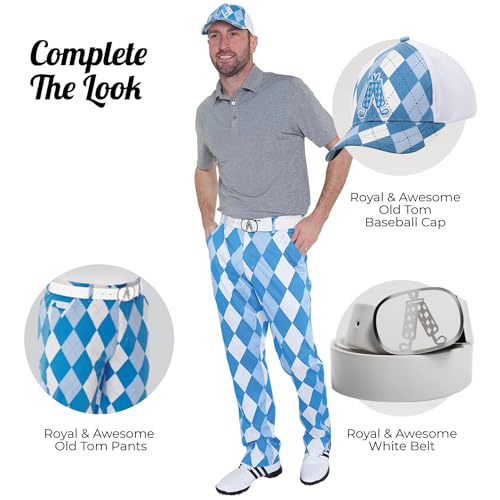 Image of Royal & Awesome Men Golf Shirt
