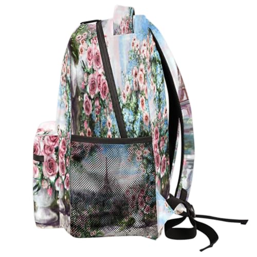 Sac à dos d'école Tour Eiffel : la solution confortable contre le mal de dos des enfants