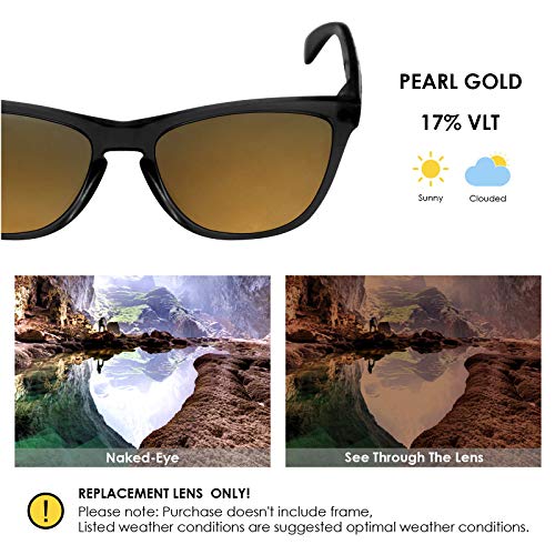 Image of BLAZERBUCK Anti-salt Polarized Replacement Lenses for Oakley Frogskins OO9013 Sunglass
