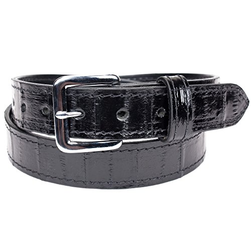 Genuine Handmade Eel Skin Leather Belt