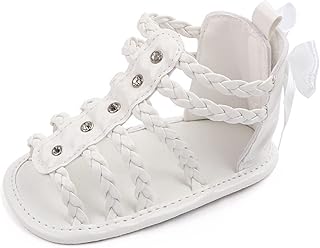 Sandálias infantis para meninas, sapatos vazados para primeiros passos, sandálias de princesa, sandálias de verão