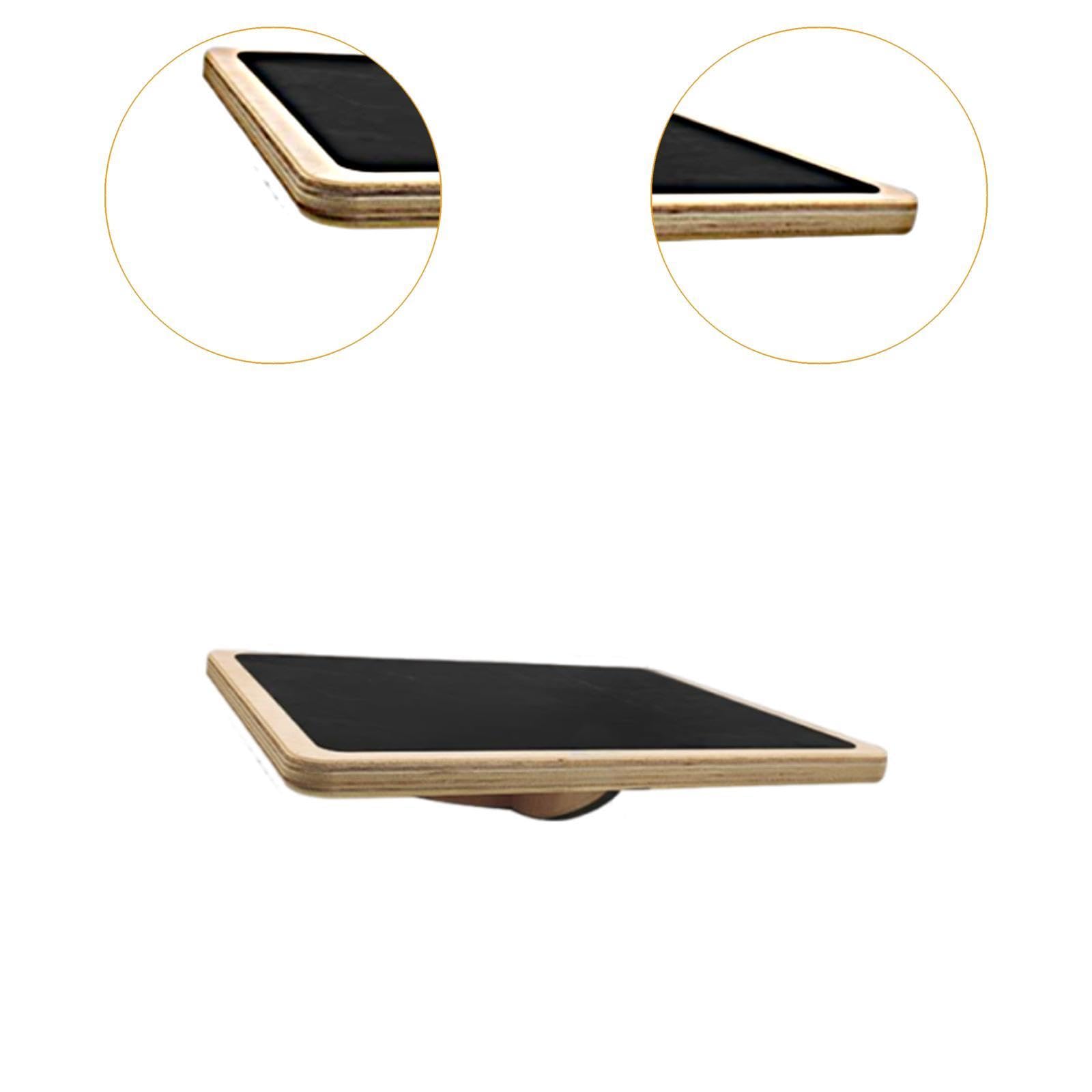Tabla De Wobble De Madera Antideslizante Para Equilibrio Y,Estilo B