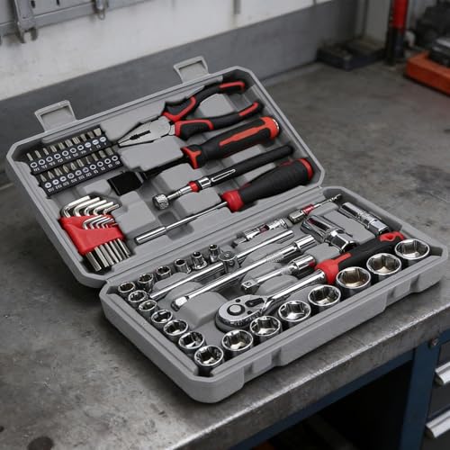 Kit de herramientas para mecánica 62 piezas miniatura 3