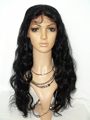 2018 New DaJun Hair 20" Human Hair Full Lace Wigs With Baby Hair