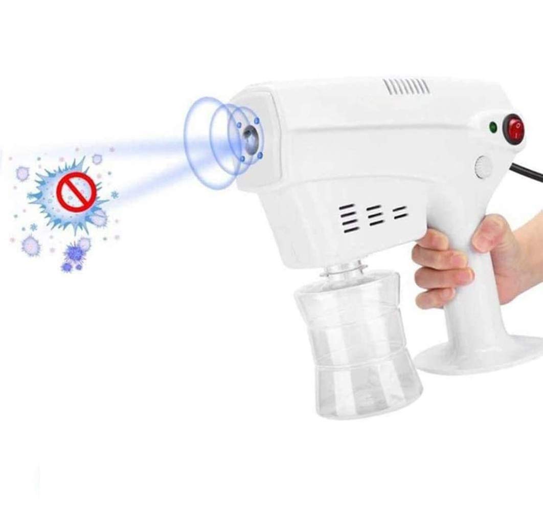 Pistolet à vapeur nano bleu 260ml pour éliminer les bactéries et hydrater les cheveux