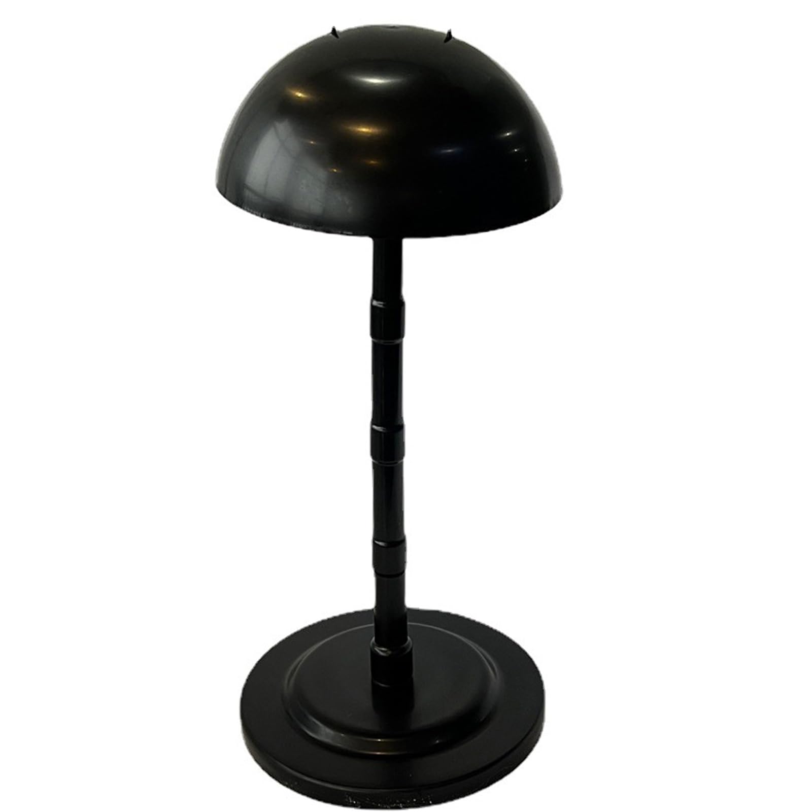 Yazhuq Wigs Stand Mushroom Top Wigs Head Holder Hat Display Holder Wigs Head Stand Wigs Holder for Styling Wigs Display