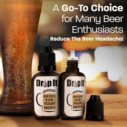 Drop It Drops Beer - 10ml Travel Size, Natural Ingredients, Vegan Friendly