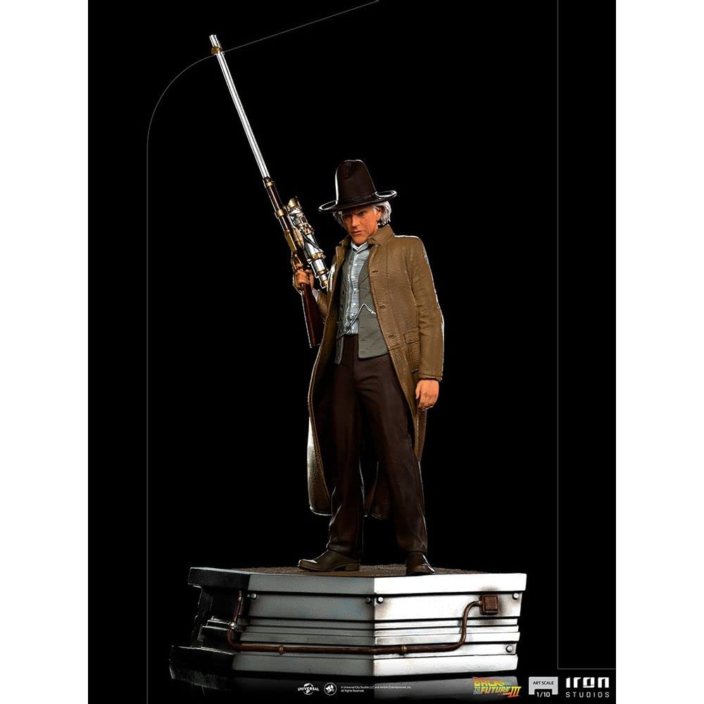 Statue Doc Brown Retour Vers Le Futur – Édition Limitée 1993 – Figurine Collection échelle 1/1