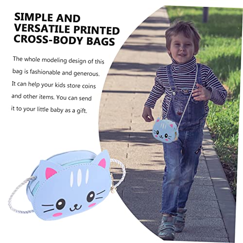 Cartoon Single Shoulder Bag Cute Crossbody Pouch for Boys Capacity Coin Purse for Snacks Accessories Durable Comfortable Storage3