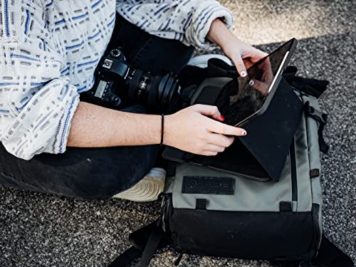 Image of WANDRD PRVKE 21L Photography Bundle: Weather-Resistant Travel & Camera Backpack with Laptop Sleeve, Quick Side Access, Clamshell Opening - Ideal Photography & Travel Bag (Wastach Green)