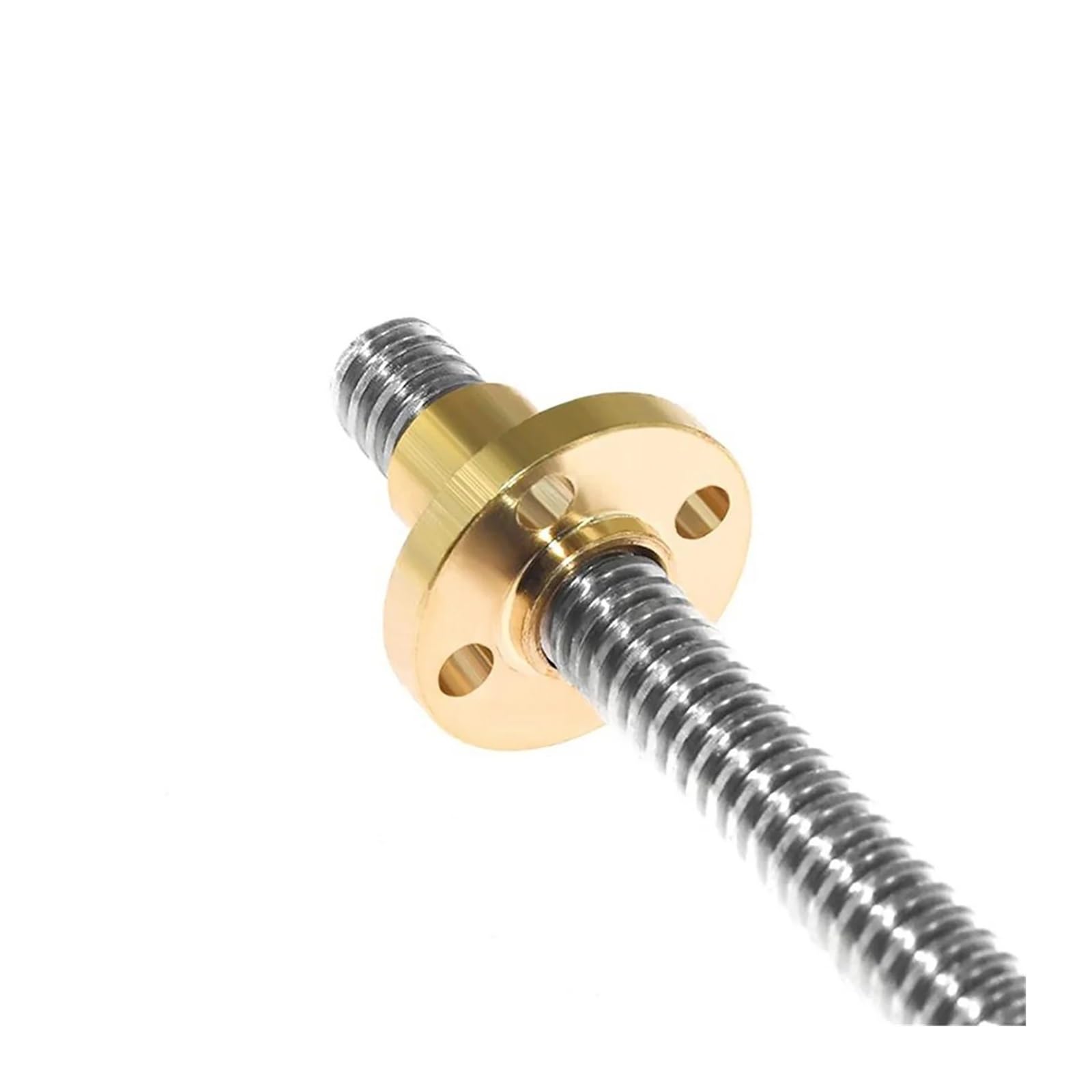 Metal Ball Screw nut T8 Lead Screw with Copper with Nut for Reprap Nuts Lead 12mm Length 100mm-550mm(200mm)