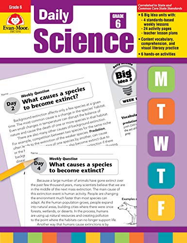 Daily Science, Grade 6+ (Daily Practice Books)