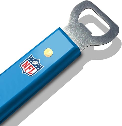 Miniatura 4 de YouTheFan NFL Spirit Series - Juego de utensilios de parrilla para barbacoa, 3 piezas Sportula (espátula) de acero inoxidable de 18 pulgadas,