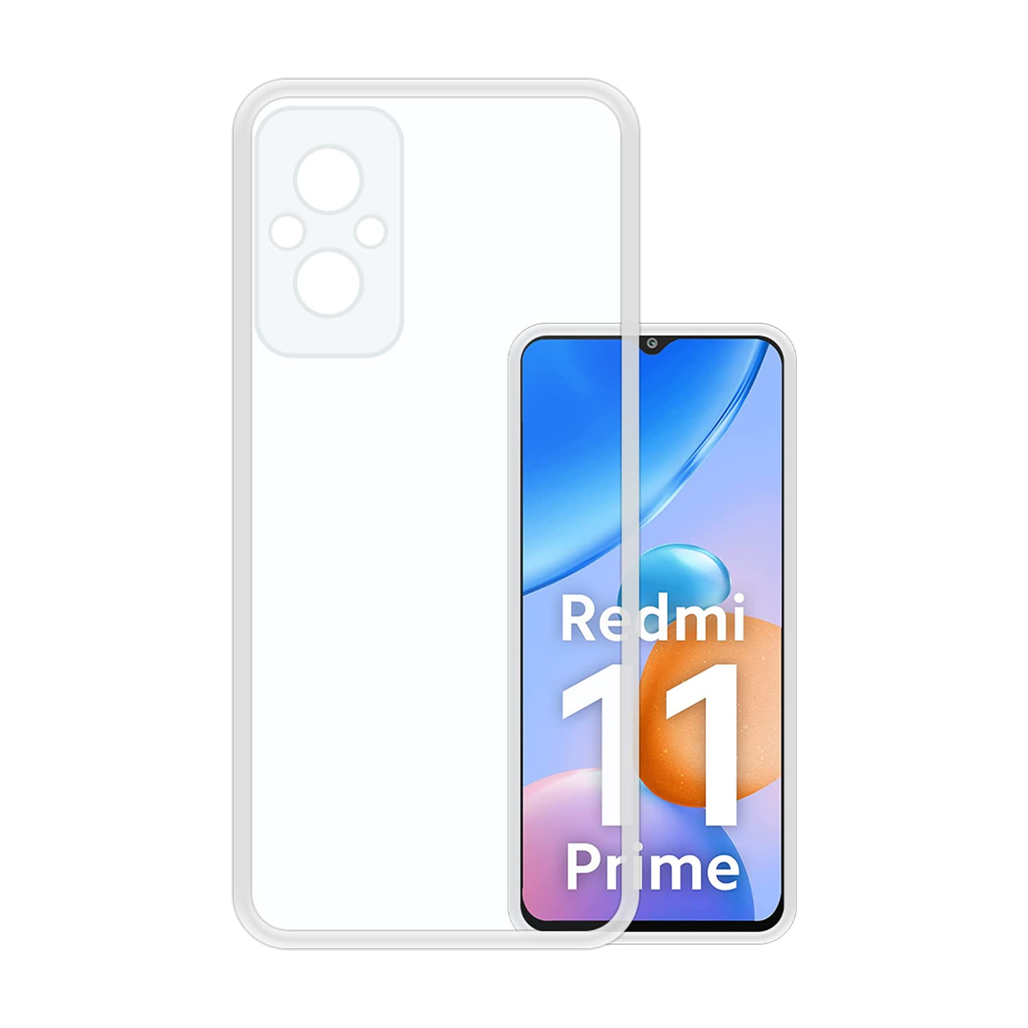 VIDO Transparent Back Case Cover for Xiaomi Redmi 11 Prime 4G (Soft & Flexible & Camera Protection Back Case) (B0BG315G2Z) Amazon Price History, Amazon Price Tracker