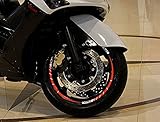  Tiras Adhesivo Ruedas Compatible X Scooter Yamaha Tmax 2001-2007 Aniversario