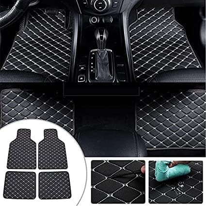 Alfombrillas de coche Kia Ceed 3 III alfombras cuero impermeables accesorios interior 2