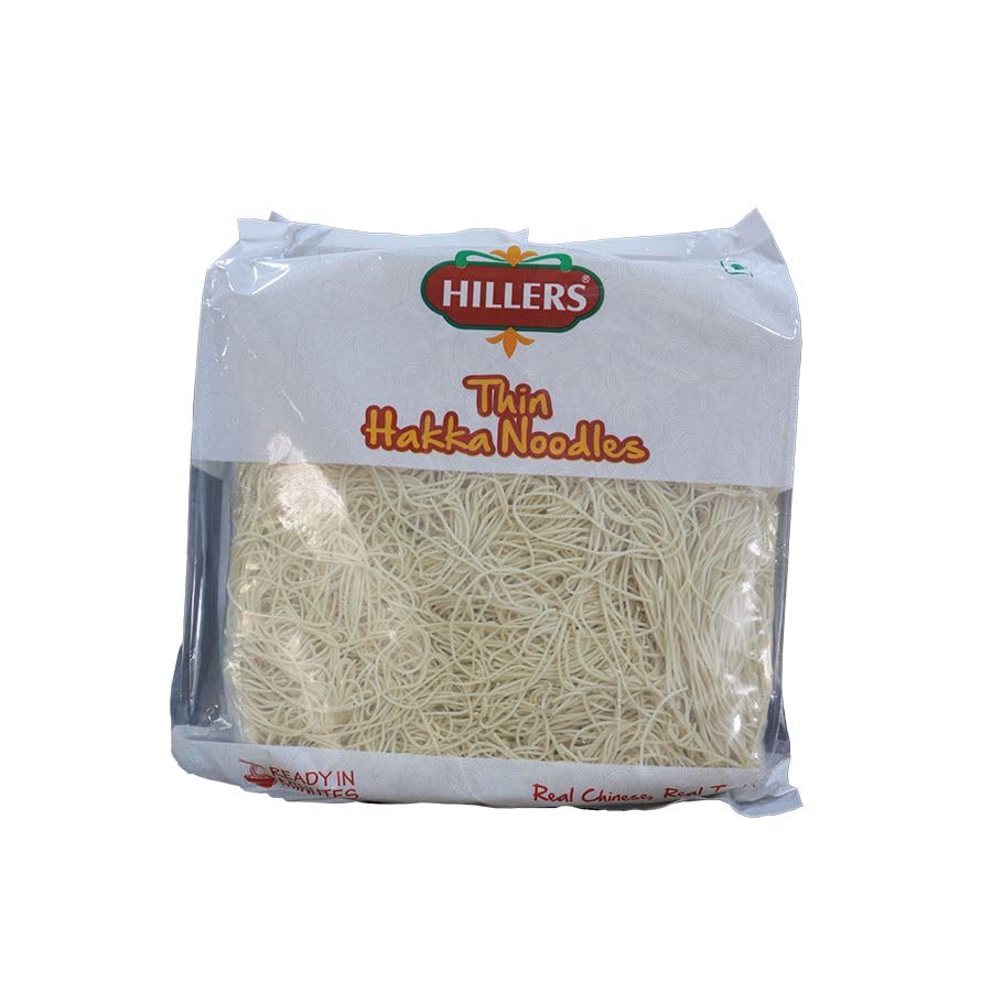 Hillers Hakka Noodles Vegetarian Extra Long & Extra Soft And Delicious Vegetarian Noodles 400 Gram Pack Of 4 (B0CBVPJBQ9) Amazon Price History, Amazon Price Tracker
