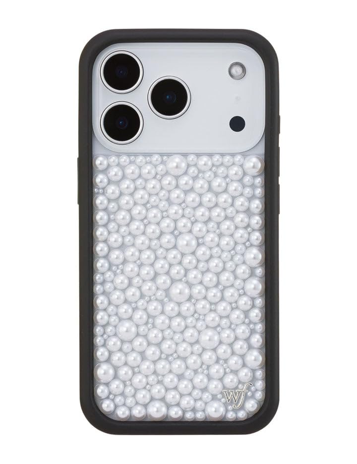Image of Wildflower Cases - iPhone 17 Pro Compatible - Pearl | White