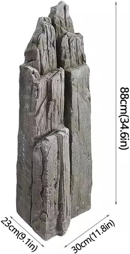 Durable Decorative Stone for Indoor and Outdoor Landscaping - Realistic Texture, Easy Care Artificial Rock