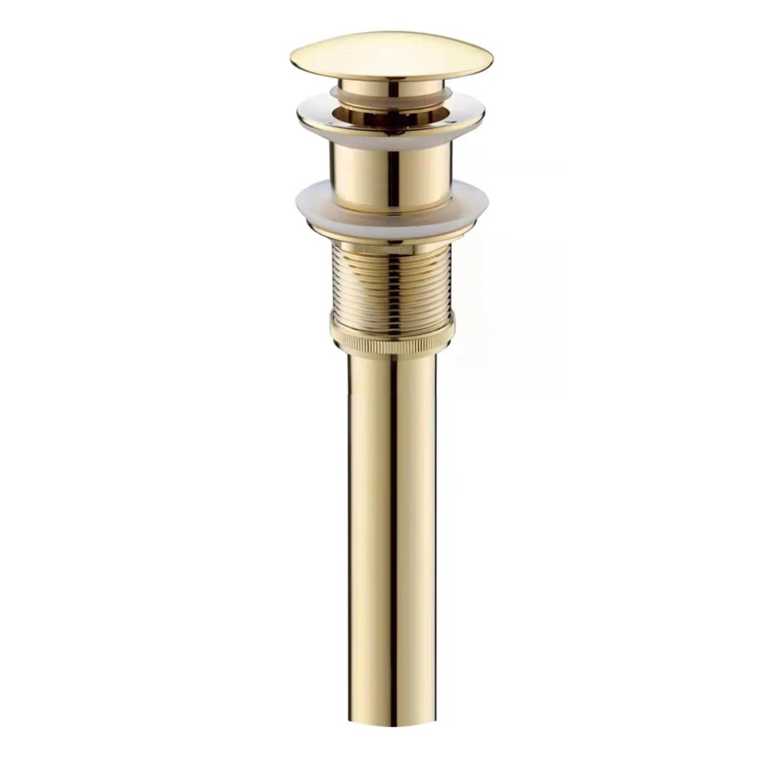 Drain Waste Stopper, Basin Sink Pop Up Drain Multicolor(Gold 1)