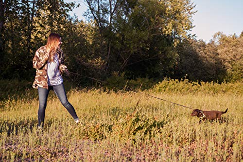 Wigzi SMLGL-BK Durable Liquid Filled Gel Handle Comfort Grip Retractable Dog Leash thumb #6