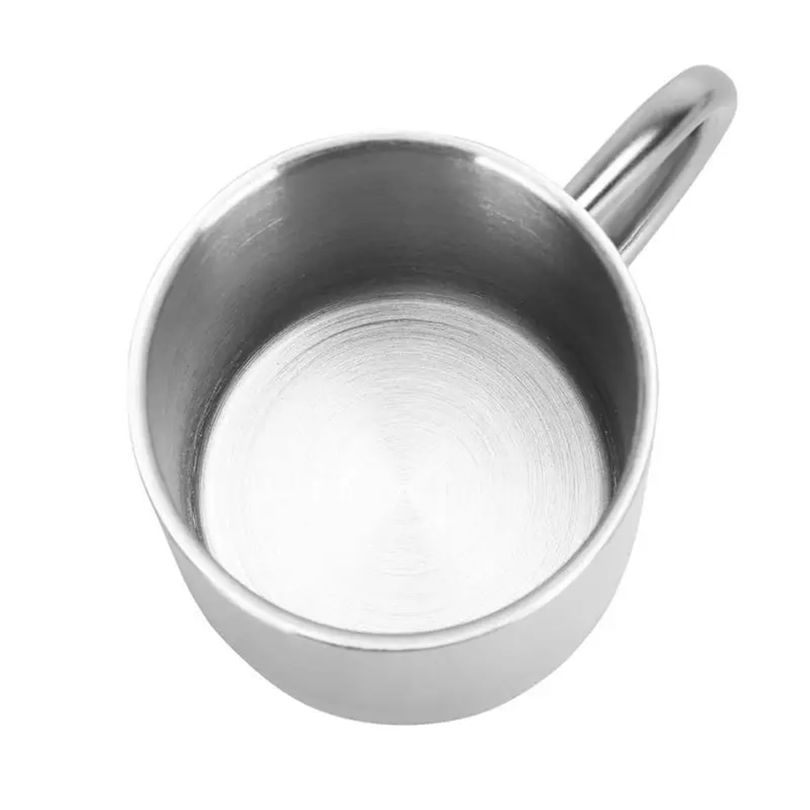 Taza térmica de café antiescaldado doble pared, taza agua portátil aislada acero inoxidable for cerveza, té, zumo y Para café y bebidas(220ml With Lid)