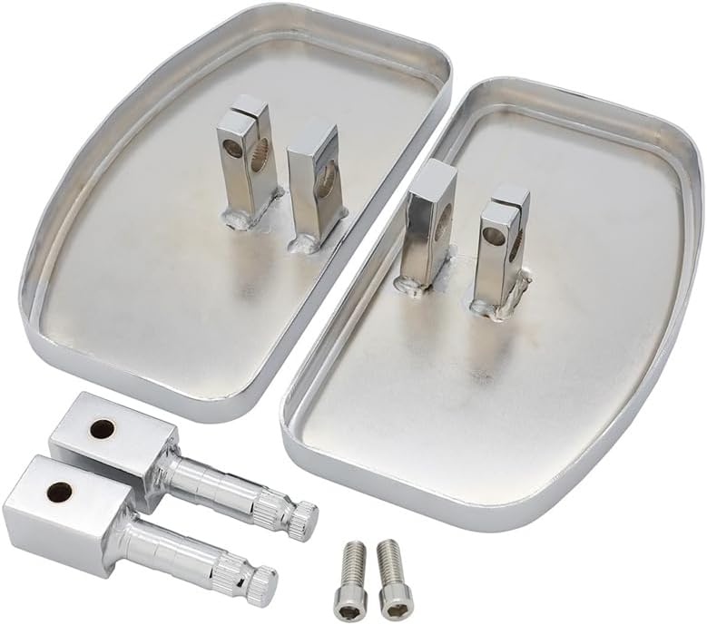 Rear Passenger Footboards Floorboards for Honda Shadow ACE VT400 VT750 1997-2003