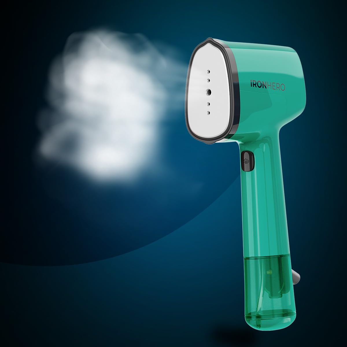 Cecotec Ferro Verticale Vapor IronHero V-1500 Essential Mint. 1500 W, suola in ceramica ultra aderente, vapore continuo 25 g/min, 2 modalità, riscaldamento rapido, accessorio per spazzola in silicone