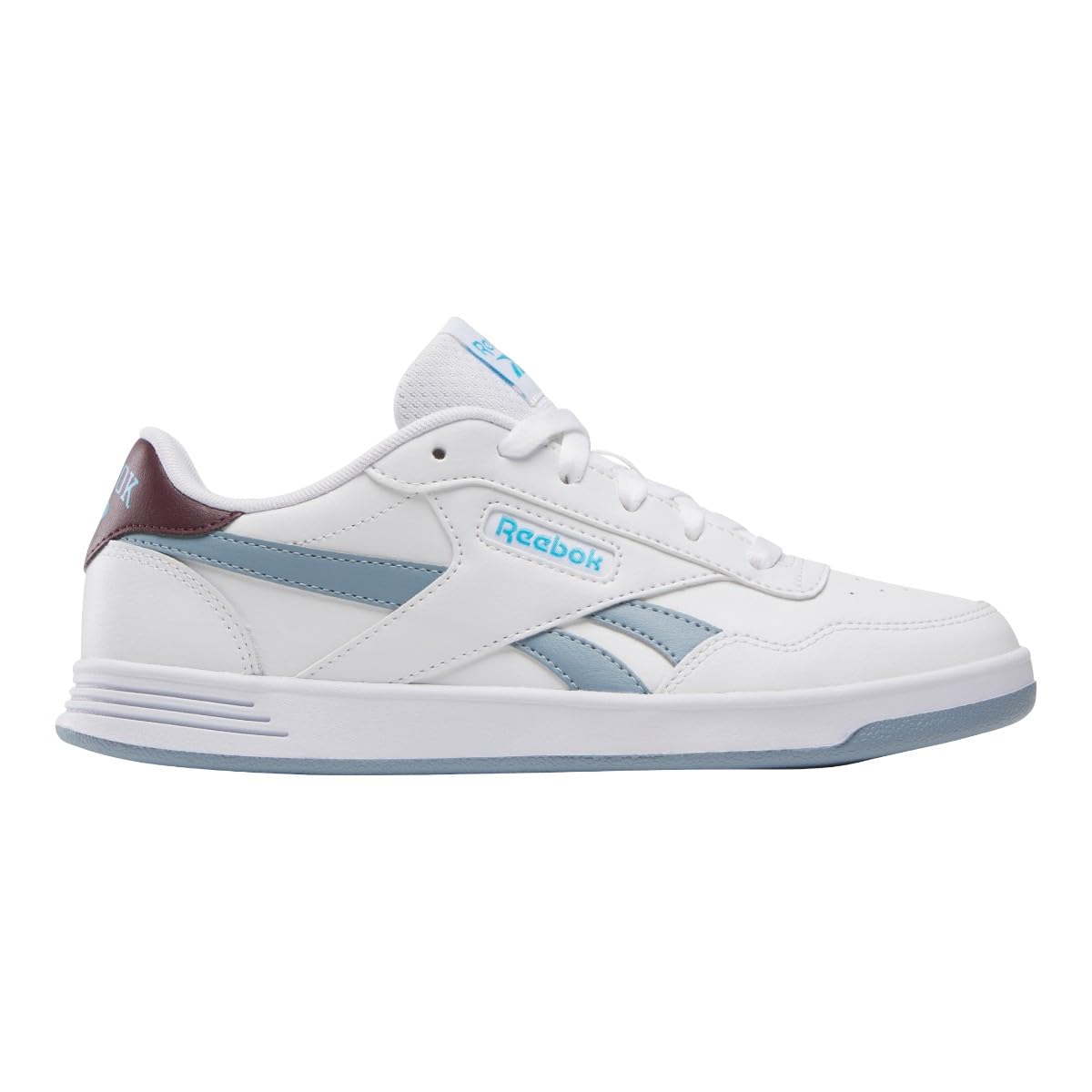 Reebok Women's Court Advance Trainers, Ftwrwhite Ftwrwhite Leisureblue, 4.5 UK