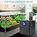 Aquarium Chiller 79 Gal, 1/3 HP Active Aqua Chiller for Axolotl, Fish Tank Chiller, Hydroponic Cooling System, Aquarium Cooler with LED Display, Pipe, Water Pump, Remote Control