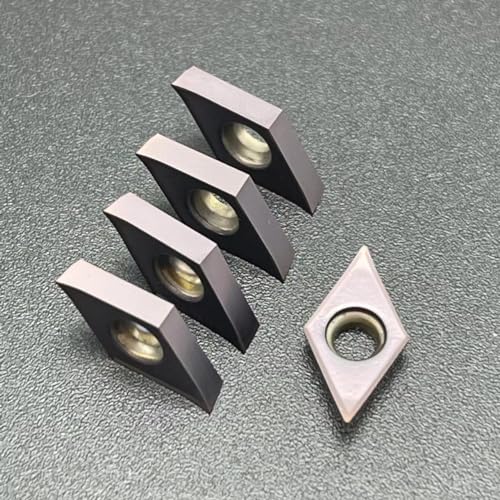 Herramienta para torno DCGT0702 acero inoxidable 10 piezas miniatura 2