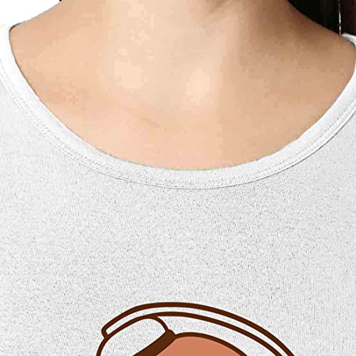Image of Bewakoof Women Printed Pink Full Sleeve Round Neck T-Shirt