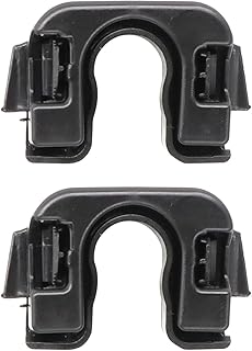 Adunsiaoto 4 Pièces Support Arrière Pour Porte-Bagages De Voiture, Clips Pour Étagère à Colis, Support De Fixation Étagère Colis Clip Levage Stockage Accessoires Automobiles 015532109E