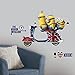 Produktbild Hochwertiger Wandtattoo Tattoo Wand Tattoo - Minions - auf Motorroller - Einfach Unverbesserlich - künstlerisch mit außergewöhnlichem Design macht die Wand zu einen echten Blickfang