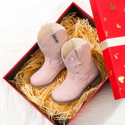 Toddler Cowgirl Boots Girls Cowboy Boot Ankle Toddler Girl Boot Kids Boots Western Horse Riding Shoes Birthday Party4
