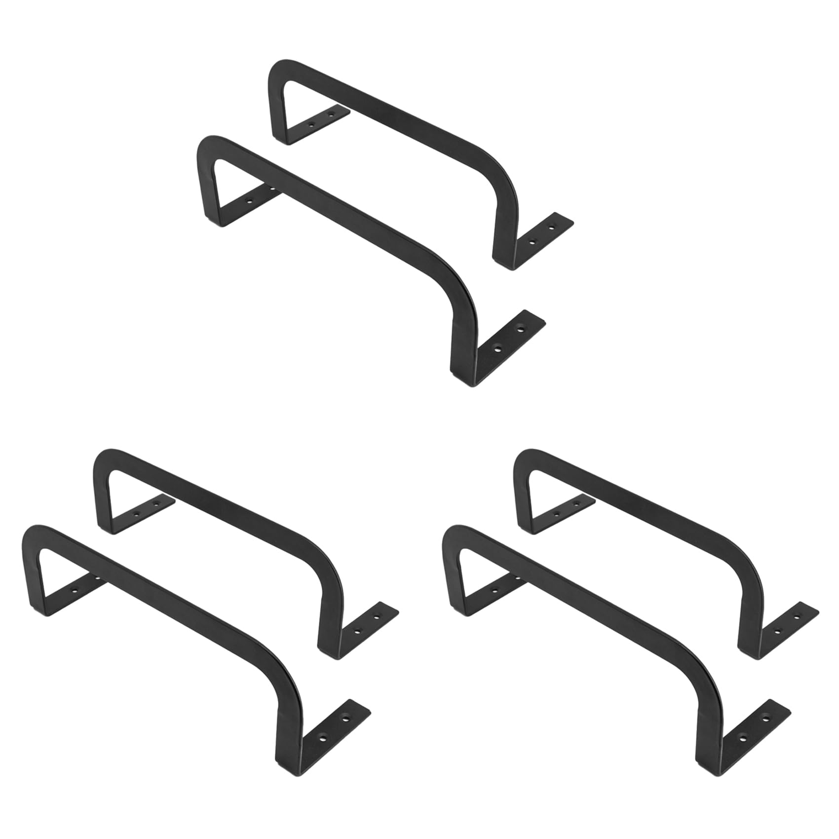 Hndhbfgrt 6Pcs Mattress Slide Stopper, Metal Mattress Retainer Bar for Adjustable Beds, Keep Mattress From Sliding