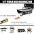 12FT RV Quick Connect Propane Hose for RV to Grill, with Elbow Adapter for 17" and 22" Blackstone Griddles, 3/8" Female Flare Propane Quick Connect Fittings for Grill Camp Chef Stove Portable Fire Pit