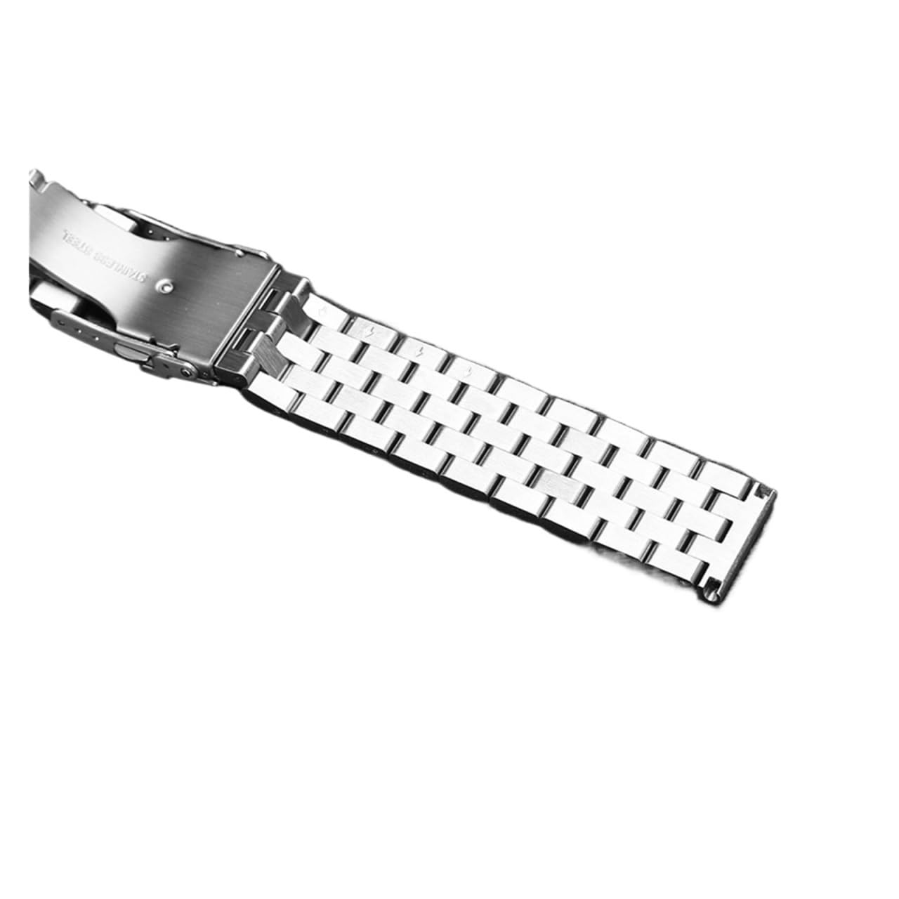 18 20 22 24 26 Mm Breites, Massives Uhrenarmband Aus Edelstahl