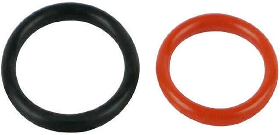 DSkoiph Power Steering Pump Rubber Inlet & Outlet O-Ring Seals 91345-RDA-A01 / 91370-SV4-000 Fit for HONDA P/S Hi Pressure Hose 2 pc Kit