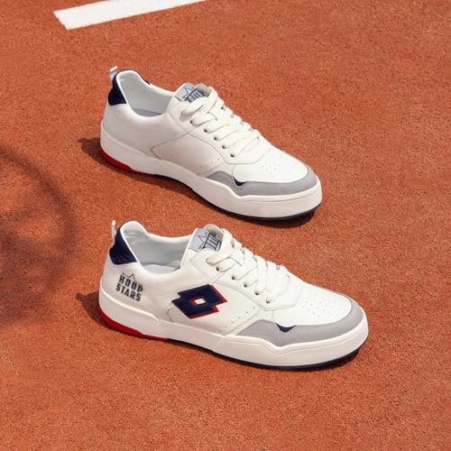 Image of Lotto Men Hoop Star OG Leather Sneakers