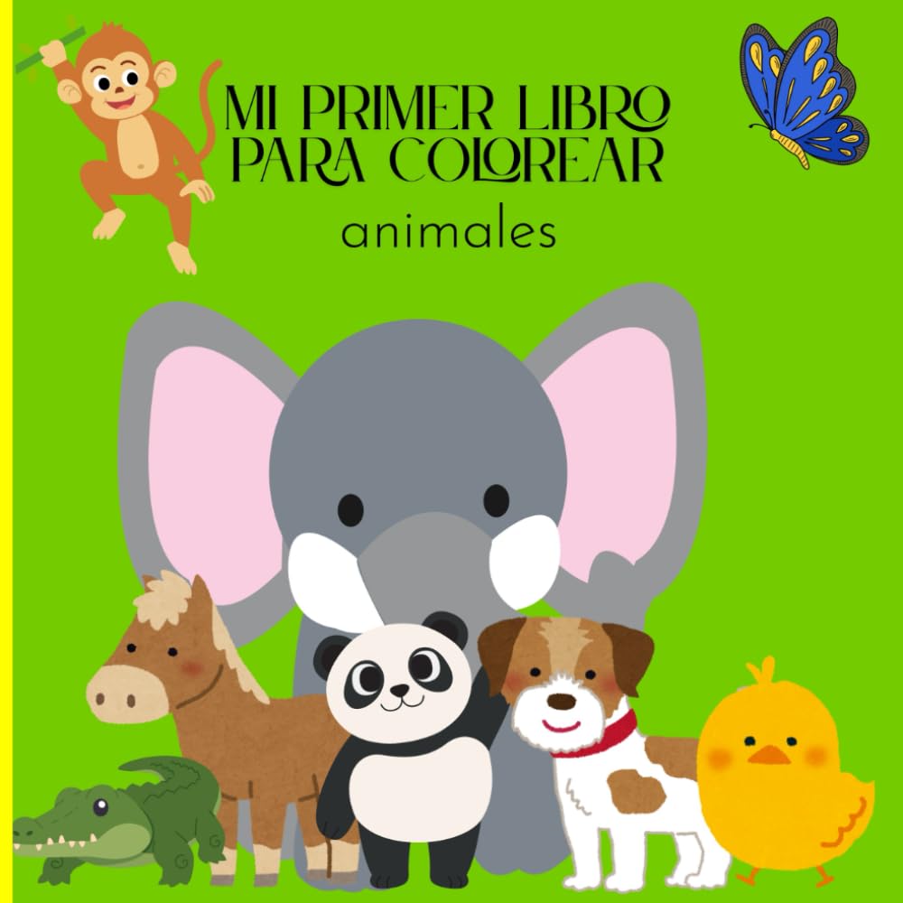 Mi Primer Libro de Animales para Colorear